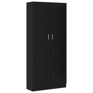 vidaXL Knjigovni omar 3 ravni 82,5 x 30,5 x 185 cm Inženirski les