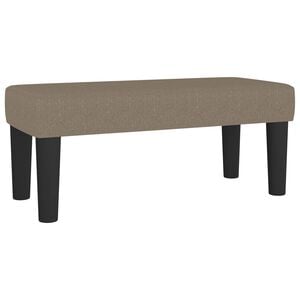 vidaXL Klop taupe 70x30x30 cm blago