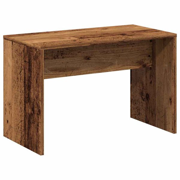 vidaXL toaletni stolček Old Wood 70x35x45 cm inženirski les