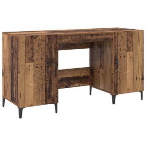 vidaXL Miza Star les Inženirski les 140 x 50 x 75 cm