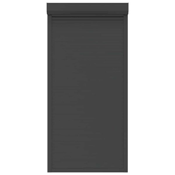 vidaXL Rolete iz aluminija 100x210 cm antracit