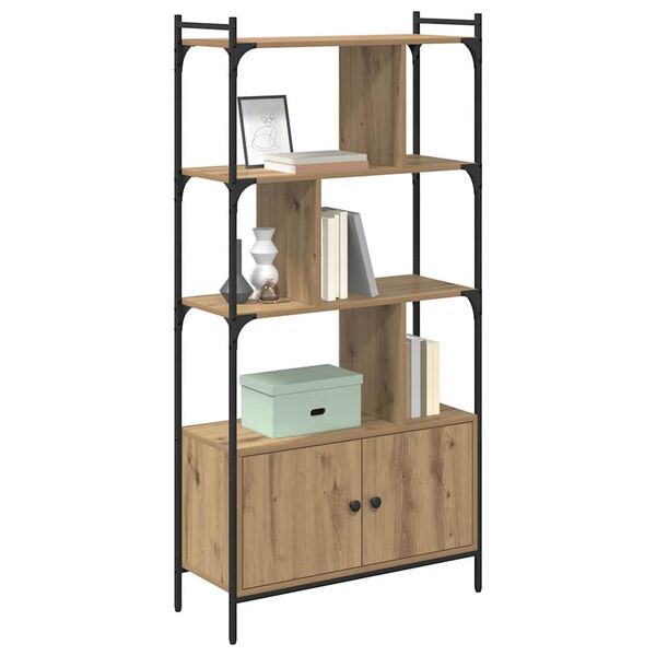 vidaXL Knjižna omara Konstruiran les