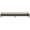 vidaXL Boxspring postelja temno siva iz blaga 80x200 cm