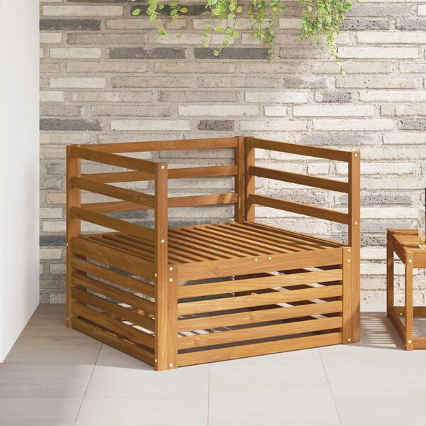 vidaXL 2 Kos Sedežna garnitura z naslonjali za roke Naravna