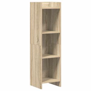 vidaXL Knjižna omara Sonoma hrast 30 x 30 x 111 cm Inženirski les