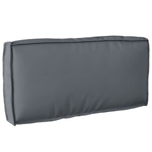 vidaXL Blazina Oxford tkanina Antracit 80 x 40 x 12 cm