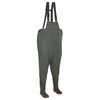 vidaXL Ribiške hlače s škornji zelene velikost 39
