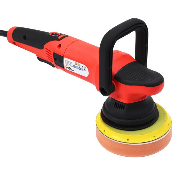 vidaXL Ekscentrični polirnik z opremo dvojno delovanje 21 mm 1000 W