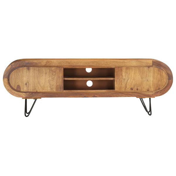 vidaXL TV omarica 140x30x45 cm iz trdnega palisandra