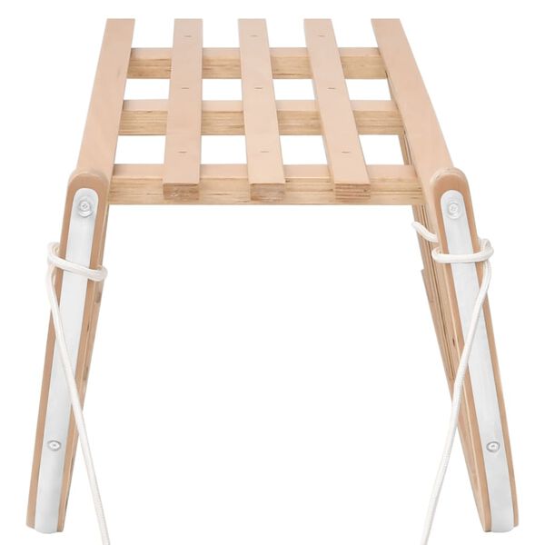 vidaXL Snežne sani 110x40x34 cm vezan les