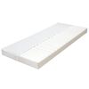 vidaXL Vzmetnica 100x200 cm 7-conska s PU peno 10 cm H2 H3