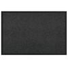 vidaXL Doormat Antracit 80 x 120 x 1.2 cm Teddy tkanina
