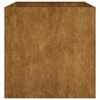 vidaXL Cvetlično korito 80x80x80 cm corten jeklo