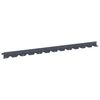 vidaXL Robovi trave 10 kos 102 x 4 x 4 cm Jeklo Antracit