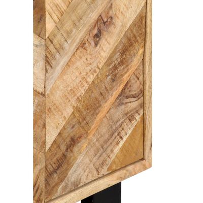 vidaXL Nočna omarica 40x30x50 cm trden mangov les