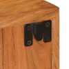 vidaXL Nočna omarica 2 pcs Rjava 35 x 33 x 48 cm Trden les akacije