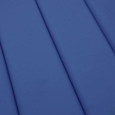 vidaXL Blazina za ležalnik kraljevsko modra 200x60x3 cm oxford tkanina