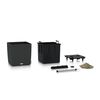 LECHUZA Cvetlično korito CUBE Cottage 40 ALL-IN-ONE granit