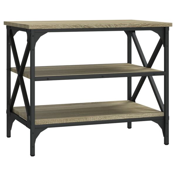 vidaXL TV omarica sonoma hrast 60x40x50 cm inženirski les