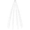 vidaXL Lučke za novoletno jelko 300 LED lučk hladno bele 300 cm