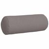 vidaXL Blazine 2 pcs Taupe &Oslash; 25 x 70 cm blago