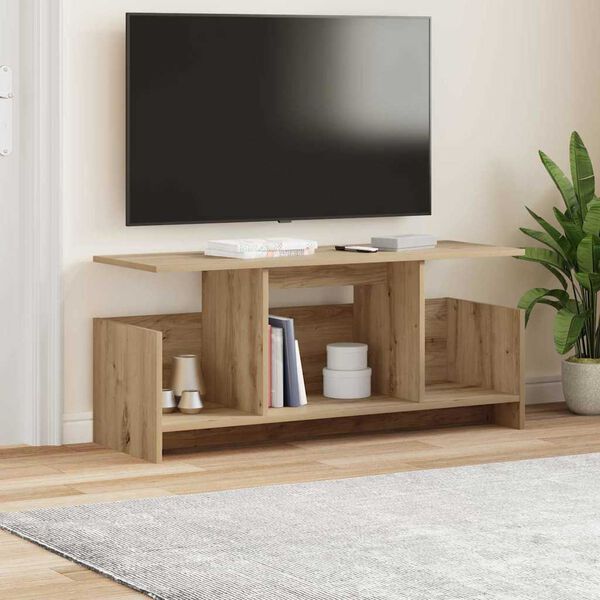 vidaXL TV stojalo Umetni hrast 102 x 35 x 45 cm Konstruiran les