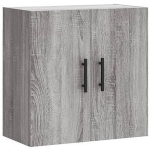 vidaXL Stenska omarica siva sonoma 60x31x60 cm inženirski les