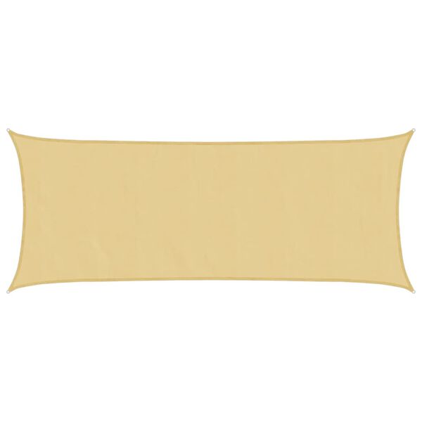 vidaXL Senčno jadro pe&scaron;čeno 4,5x2 m 100 % poliester oxford