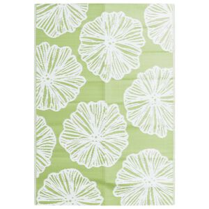vidaXL Zunanja preproga ARAKIL zelena 160x230 cm PP