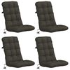 vidaXL 4-delne blazine za visok naslon VIANEN 4 pcs 100% poliester