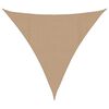 vidaXL Senčno jadro 160 g/m&sup2; taupe 5x5x5 m HDPE