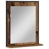 vidaXL Ogledalo Star les 50 x 12 x 60 cm Steklo in inženirski les