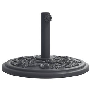 vidaXL Podstavek za senčnik za &Oslash;38/48 mm palice 12 kg okrogel