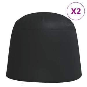vidaXL Dvojno pokrivalo za viseči stol 2 kosa &Oslash; 230x200 cm 420D oxford