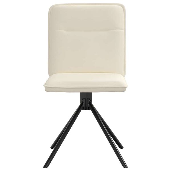 vidaXL Jedilni stol 2 kosa platno