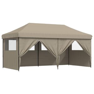 vidaXL Zabavni &scaron;otor Taupe 292 x 580 x 315 cm Oxford tkanina