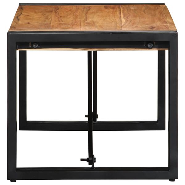 vidaXL kavna mizica 80x40x35 cm masivni les akacija