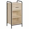 vidaXL Strani &scaron;al Sonoma hrast 97 x 33 x 81 cm Inženirski les