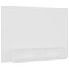 vidaXL Stenska TV omarica bela 120x23,5x90 cm inženirski les