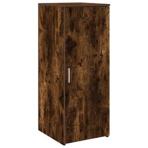 vidaXL shranjevalna omara Smoked Oak 40x45x103,5 cm inženirski les