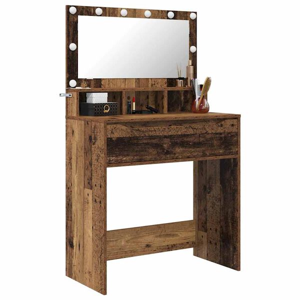 vidaXL Toaletne mize za spalnice Star les 80 x 39,6 x 135 cm