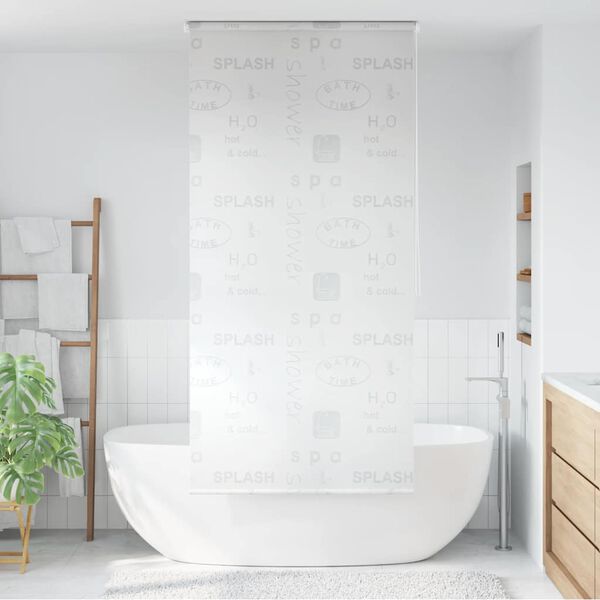 vidaXL Rolo zavesa za prho 100x240 cm splash