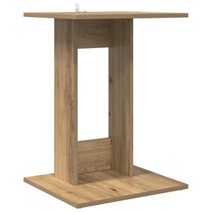 vidaXL Stranska miza Umetni hrast 45 x 40 x 62,5 cm Inženirski les