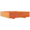 vidaXL Vrtno cvetlično korito vo&scaron;čeno 100x100x26,5 cm trdna borovina