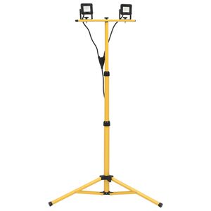 vidaXL LED reflektor s stojalom 2x10 W hladno bel