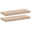 vidaXL Viseče police 2 kosa 60x23,5x4 cm inženirski les