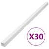 vidaXL Kabelska cev 33x33 mm 30 m PVC