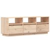 vidaXL TV omarica 140x37x50 cm trdna borovina