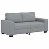 vidaXL Dvosed svetlo siv 180x77x82 cm blago