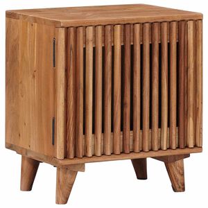 vidaXL Ročno izdelana nočna omarica Teak rjava 40 x 30 x 45 cm